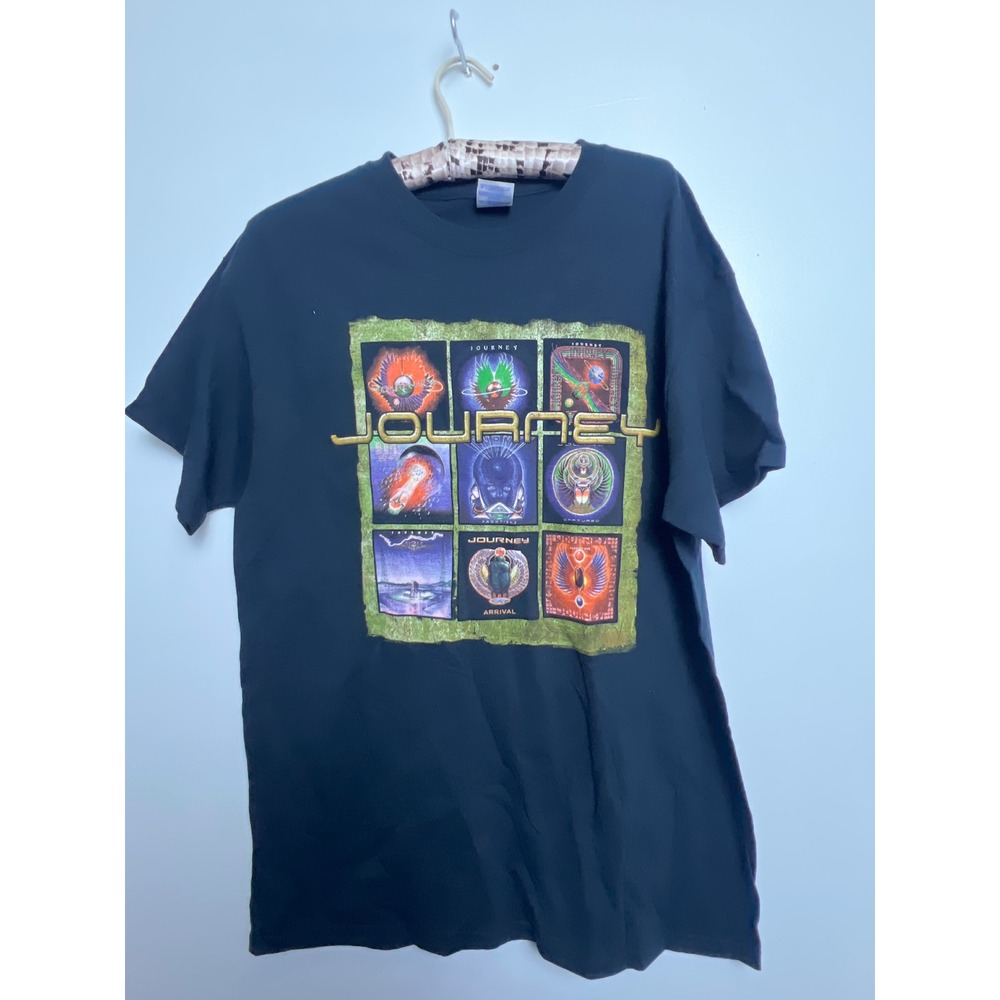 Journey San Francisco‎ Fest 2014 Concert Tour T Shirt Black Heavy Cotton L Rock